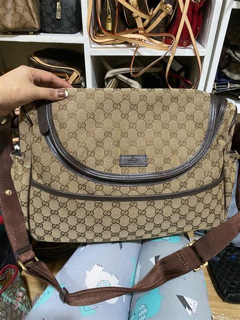 fake gucci changing bag authentic|inside a real gucci bag.